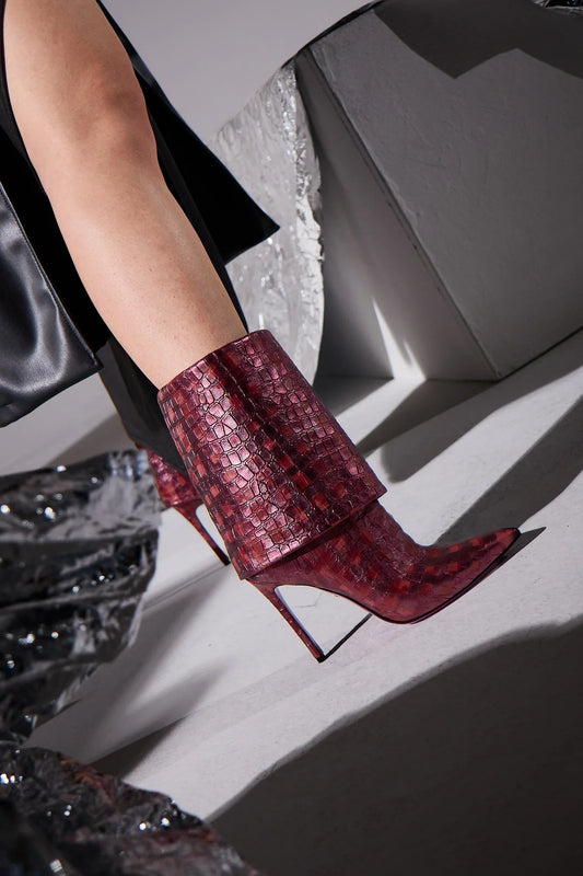 Stivale cocco bordeaux